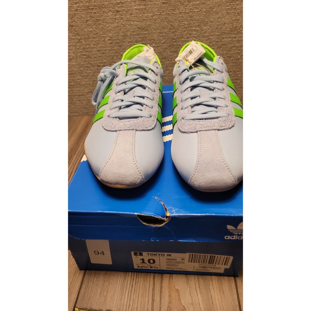 Adidas Tokyo W Sneakers Women Size 10 Blue Green JQ0582 Low Top Shoes‎